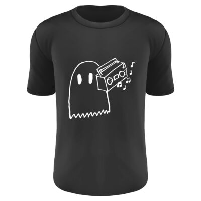 80s ghost - Men's Organic Tee Thumbnail