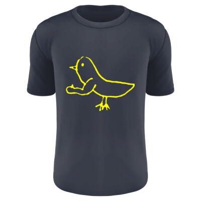 thumbs up bird  - Men's Organic Tee (Retail Quality) Thumbnail