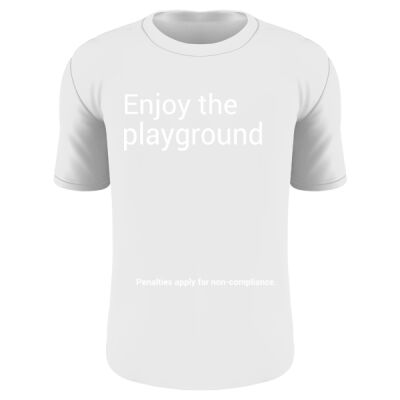 enjoy this shirt - Block Tee Thumbnail