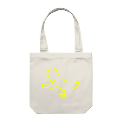 thumbs up bird  - Carrie Tote Bag (Retail Quality) Thumbnail