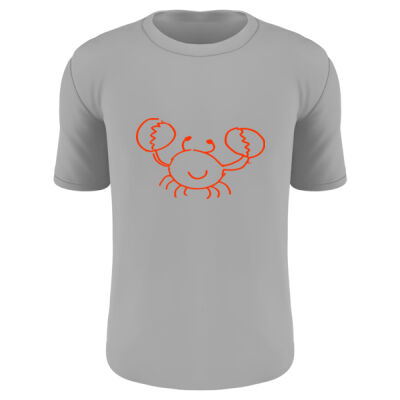 crab shack - Block Tee (Budget + High Quality) Thumbnail